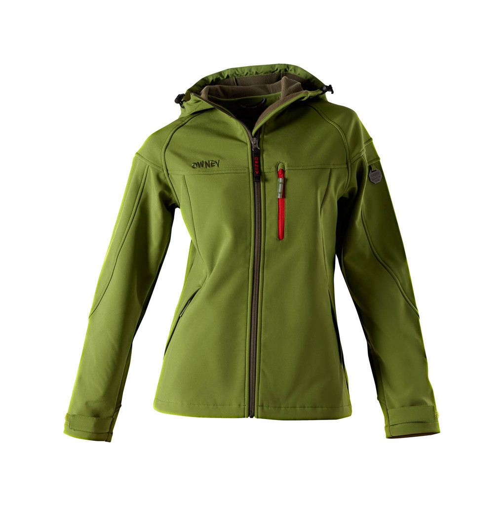 Owney Softshell Jack Dames Cerro Mosgroen - Owney OwneyWinkel.nl